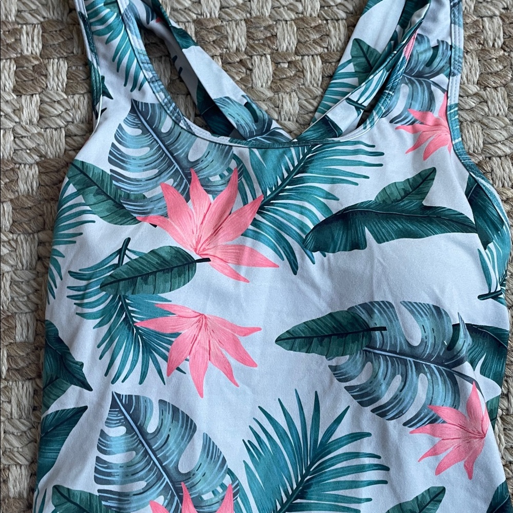 Kyodan Multicolor Leaf Print Dress, Petite Small - Picture 2 of 13